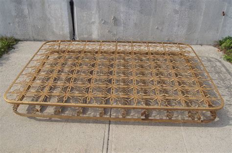 what kind of metal is in a box spring|box springs with coils.